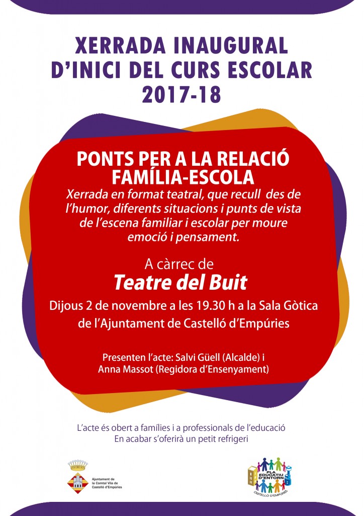 Xerrada inici curs escolar_Lila
